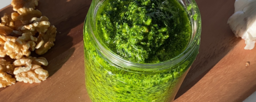 kayoukitchen spinach pesto